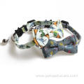 Eco Friendly Floral Luxury Pet Bow Tie Collar